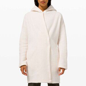 NWT Lululemon Held in Warmth Sherpa Jacket - Light Ivory
